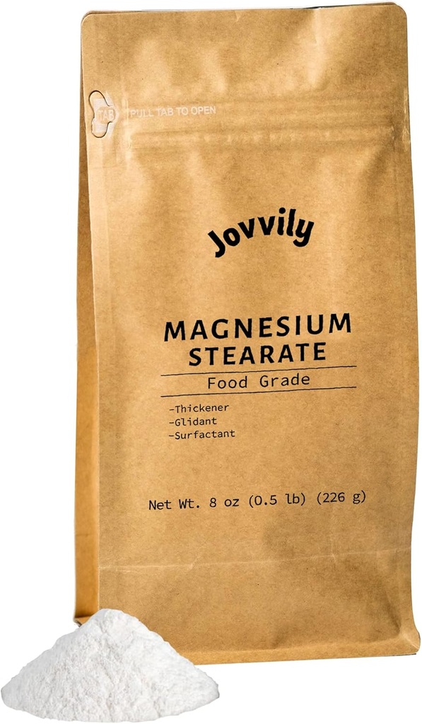 Magnesiumstearaat - 8 oz - Lage toxiciteit - Glidant - Oppervlakteactieve stof
