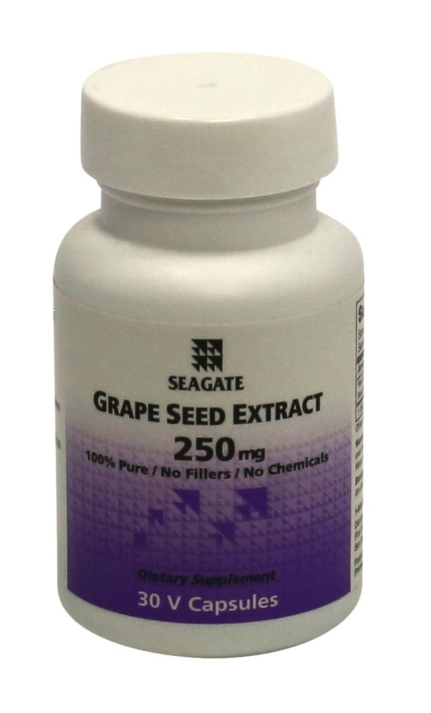 Seagate Producten Druivenzaad Extract 250 mg 30 capsules