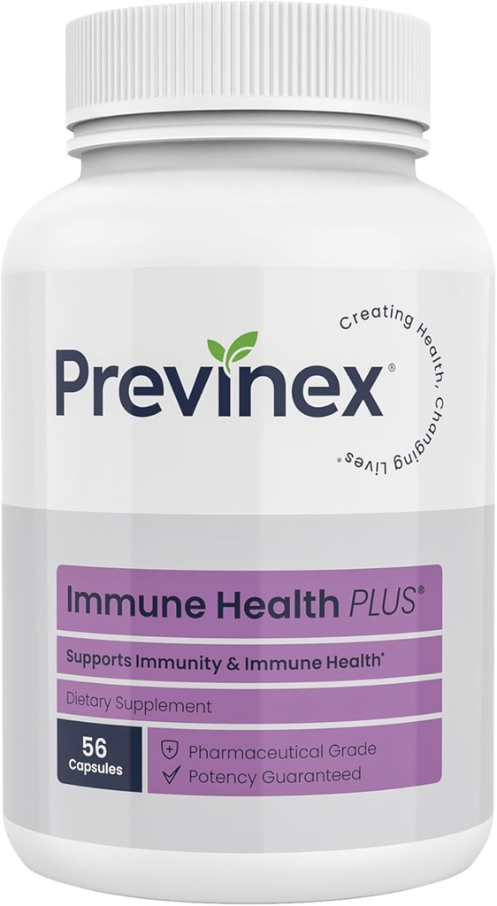 Immune Health Plus - Geavanceerde Immune Defense met 9-in-1 Krachtige Blend van Vitamine C, Vitamine D3, Zink, Vlierbes, Biologische Maitake, Shiitake & Reishi Paddenstoelen, Beta Glucans, Immune Supplement