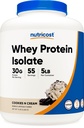 Nutricost Wei eiwitisolaat (Cookies N Cream) 5LBS