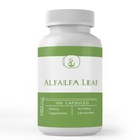 Pure originele ingrediënten Alfalfablad, (100 capsules) Altijd zuiver, Geen additieven of fillers, Lab geverifieerd