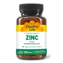 Land Life Target-Mins Zink 50 mg 180 tabletten - Zink Supplementen voor Immune Health - Zink 50mg - Zink Ondersteuning