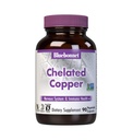 Bluebonnet Nutrition Albion chelated koper, 3 mg koper, Voor Zenuwstelsel & Immune Health*, Soy-Free, Gluten-Free, Non-GMO, Kosher Certified, Dairy-Free, Vegan, 90 plantaardige capsule, 90 porties