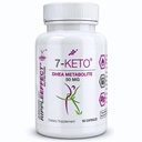 Bricker Labs 7-Keto DHEA Metaboliet 50 mg Dieetsupplement voor Metabole Ondersteuning en Energiebalans, 60 capsules