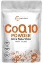 Micro Ingrediënten Wateroplosbare COQ10 supplement (COQ10 200mg per portie in poedervorm), 50 Gram (8 maanden levering), Extra Absorptie, Ondersteunt Hart en Energie Gezondheid, Veganistisch vriendelijk
