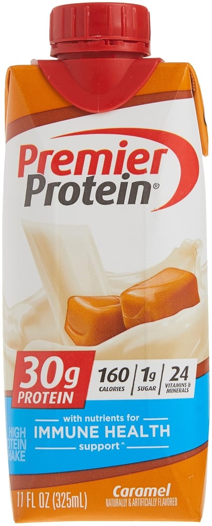 Premier Protein Premier Caramel High Protein Shake, 11 Fl Oz (verpakking van 15)