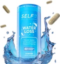 Waterverlies pillen - Natuurlijke Diuretische pillen voor waterretentie - Water pil voor snelle acting Bloating Relief - Eenvoudig te nemen Waterretentie pillen voor vrouwen en mannen - 60 Veggie Capsules