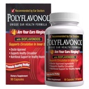 Polyflavonol met Bioflavonoïden, Tinnitus Relief, Unieke Oorgezondheidsformule, Ringende Ooren Ondersteuning, Ondersteunt Circulatie in Binnenoor, Promoot Gehoorzaamheid, 90 Capsule, 30 Servers