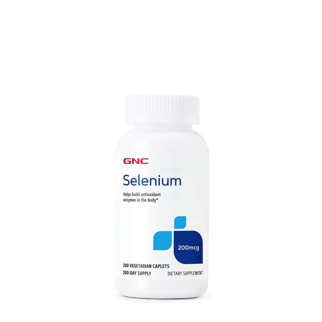 GNC Selenium 200mcg. Essentieel mineraal, 200 tabletten