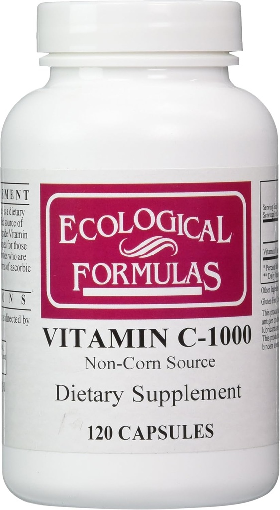 Cardiovasculaire Onderzoek Vitamine C-1000 capsules, 120 Aantal