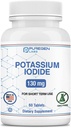 Kalium-jodidetabletten 130 mg Kosher-jodiumtabletten, schildklierondersteuning 60 tabletten