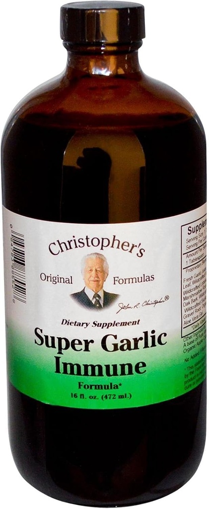 Christopher's Originele Formules Super Knoflook Immune Syrup 16 fl oz