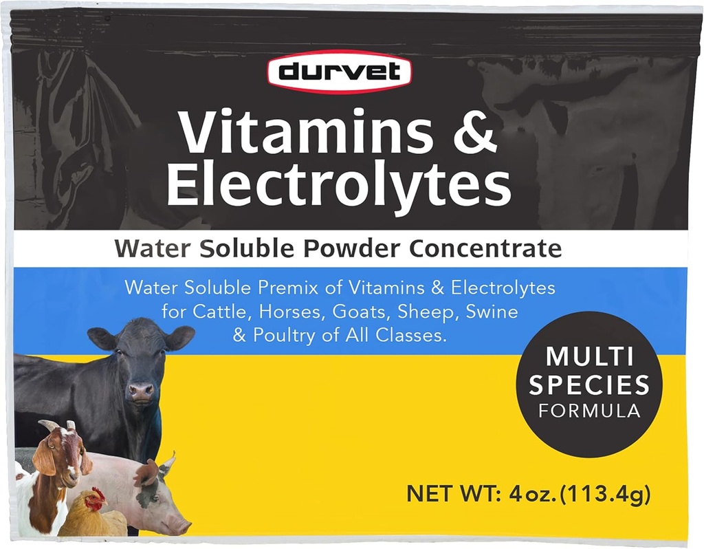 Durvetvitaminen & Elektrolyten Conc, 4 oz (113,4 g)