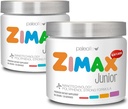 ZIMAX Junior Super Antioxidant voor kinderen en adolescenten Tussen 4 en 16 jaar, 100% natuurlijk met vitamine C, Magnesium, Vitamine D3,Curcumine, Gember en Mineralen