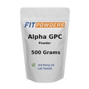 Alpha-GPC Powder 500 Gram, Non-GMO Alpha GPC Supplement Choline Powder, Vegan, Third Party Tested, Pre-workout, Geheugen en Focus, met Scoop