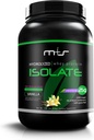 M+S 100% Gras Fed - Gehydrolyseerde Wei Proteine Isolaat Poeder- Glutenvrij, Fast Absorbing, Easy Digesting, Stevia Sweatened (Vanilla, 2.05 Lb)
