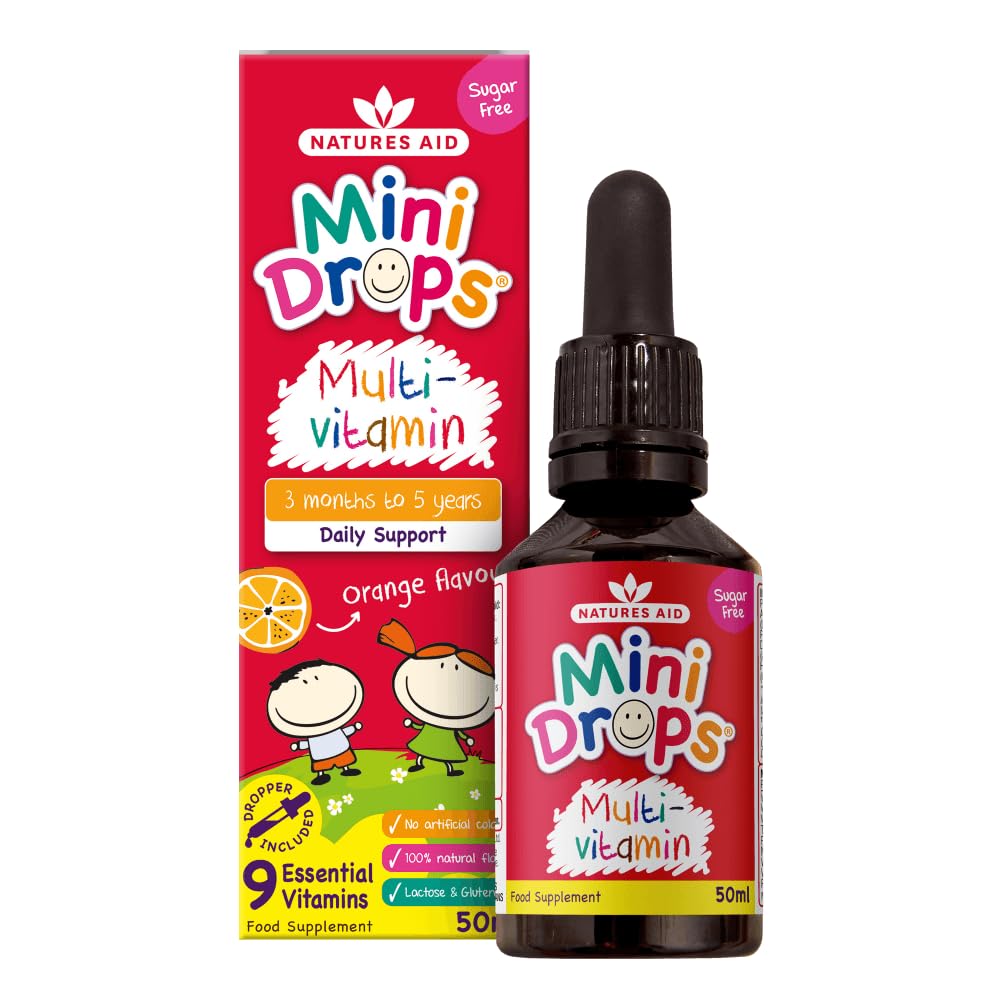 AARDEN HULP Multivitamine druppels voor kinderen, 50 ML