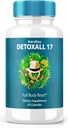 DetoxAlle 17 - DetoxAlle 17 Volledige body Reset, DetoxAll17 Dieetsupplement voor de algehele gezondheid en wellness, Maximale sterkte all-natuurlijke pillen om energie te verhogen, Detox Alle 17 Beoordelingen (60 Capsules)
