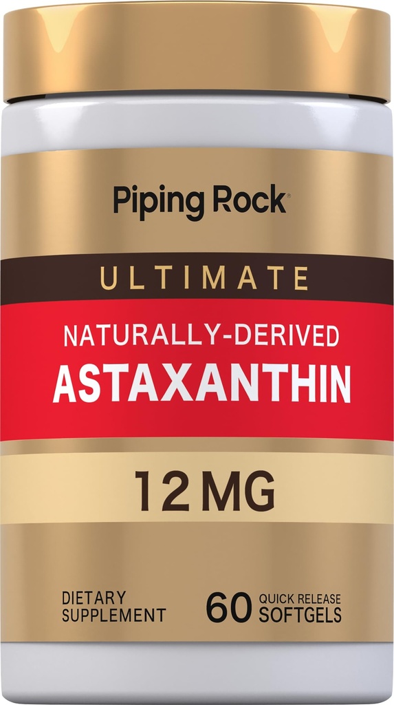 Piping Rock Astaxanthine 12mg 