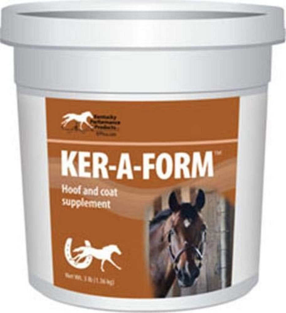 044045 Ker-A Form Coat & Hoof Supplement voor paarden, 3 lb