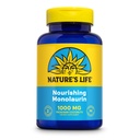 Nature's Life Monolaurin 1000 mg, voedende monolaurin van natuurlijke rauwe kokosnoot, Immune Support Supplement, Gut Health, Balanced Gut Flora, 60-dag garantie, 45 porties, 90 Vegetarische Capsules