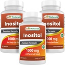 Best Naturals Inositol 1000 mg 120 tabletten (120 telling (verpakking 1)) (120 telling (verpakking 3))