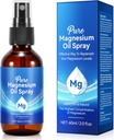 Pure Magnesium Oil Spray, 100% Natural Magnesium Spray, 60ml Biologische Topical Magnesium Spray