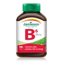 Jamieson Vitamine B6 (Pyridoxine) 100 mg, 100 tabletten