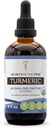 Kurkuma USDA Biologische Tinctuur Alcoholvrije Extract, Kurkuma (Curcuma Longa) Gedroogde Wortel Tinctuur Supplement (4 FL OZ)