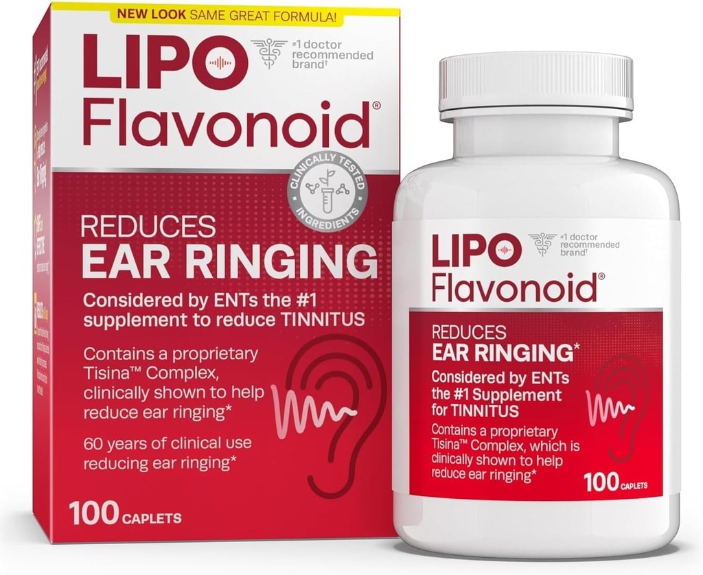 Lipo-flavonoïde Plus oorringen 100 caplets