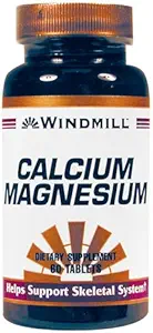 Windmolen Calcium Magnesium Tabletten - 60 Ea