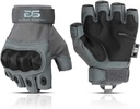 Handschoen Station- Vingerloze Knokkel Tactische Handschoenen voor mannen - Motorhandschoenen voor Tactische Schieten, Airsoft, Jagen, Politiewerk en Wandelen