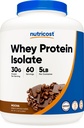 Nutricost Wei eiwitisolaat (Mocha) 5LBS - Glutenvrij & niet-GMO