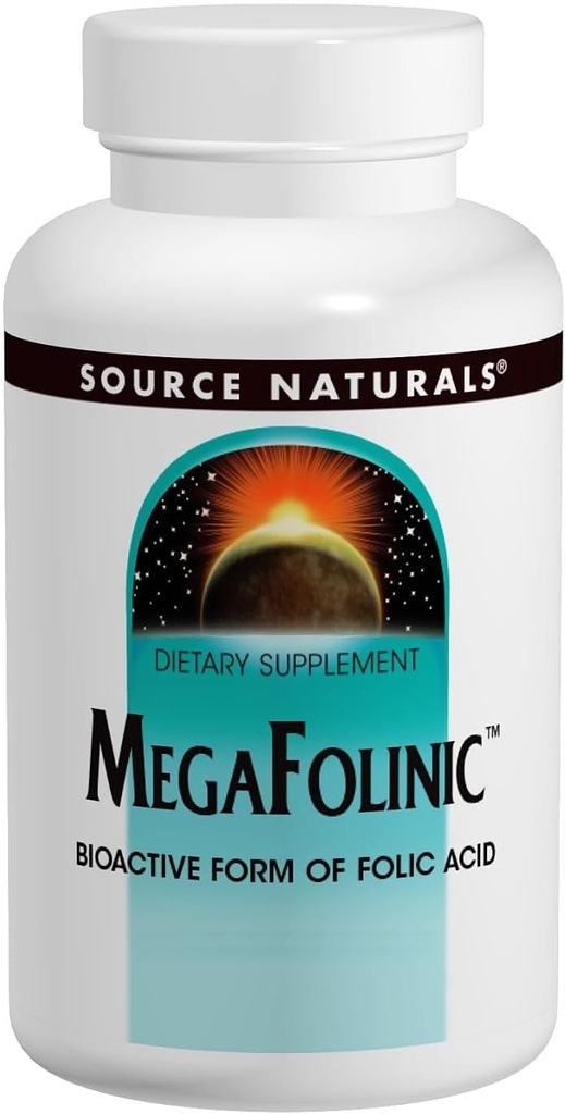 Mega Folinic Bron Naturals, Inc. 120 Tabs