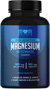 Magnesium Glycinate - 500 mg chelated Triple Absorptie Magnesium - Hart, botten, gewrichten Ondersteuning - Kalm & Relax- 180 Capsules