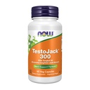 NOW Foods Supplements, TestoJack 300TM met 300 mg Tonkat Ali (Eurycoma longifolia Jack Extract), 60 Veg Capsules