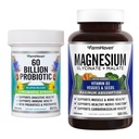 FarmHaven Magnesium Glycinate & Malate Complex en 60 miljard CFU Probiotic