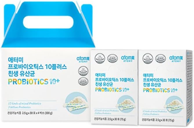 Korean Health Product Probiotics10+ for Women & Men to Help Maintain Good Flora 300g(2.5gx120) - Eat 1pack Per Day