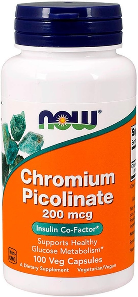 NU Chroom Picolinaat 200mcg, 100 capsules (verpakking van 2)