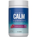 Natural Vitality Calm Magnesium Gummies | 330mg Per Serving | Raspberry Lemon Flavored Supplement | Gluten-Free & Vegan | 240 Count