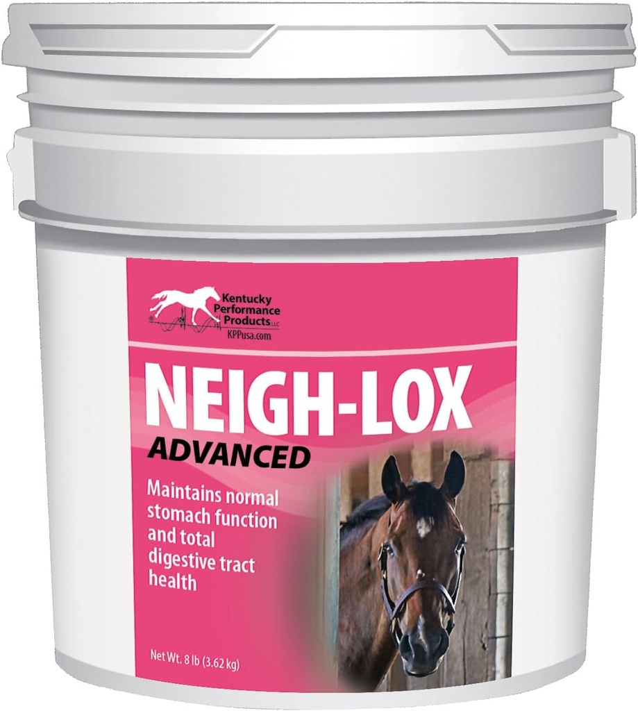 KENTUCKY PERFORMANCE PROD 044343 Neigh-Lox Advanced Digestief supplement voor paarden, 8 lb