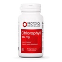 Protocol Chlorofyl - Ondersteunt detoxreiniging, leverfunctie en interne deodorant* - niet-GMO en sojavrij - 90 Veg Capsules