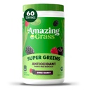 Amazing Grass Greens Superfood Antioxidant: Greens Powder with Organic Spirulina, Beet Root Powder, Elderberry & Probiotics, Sweet Berry, 60 Servings (Verpakking mei Vary)
