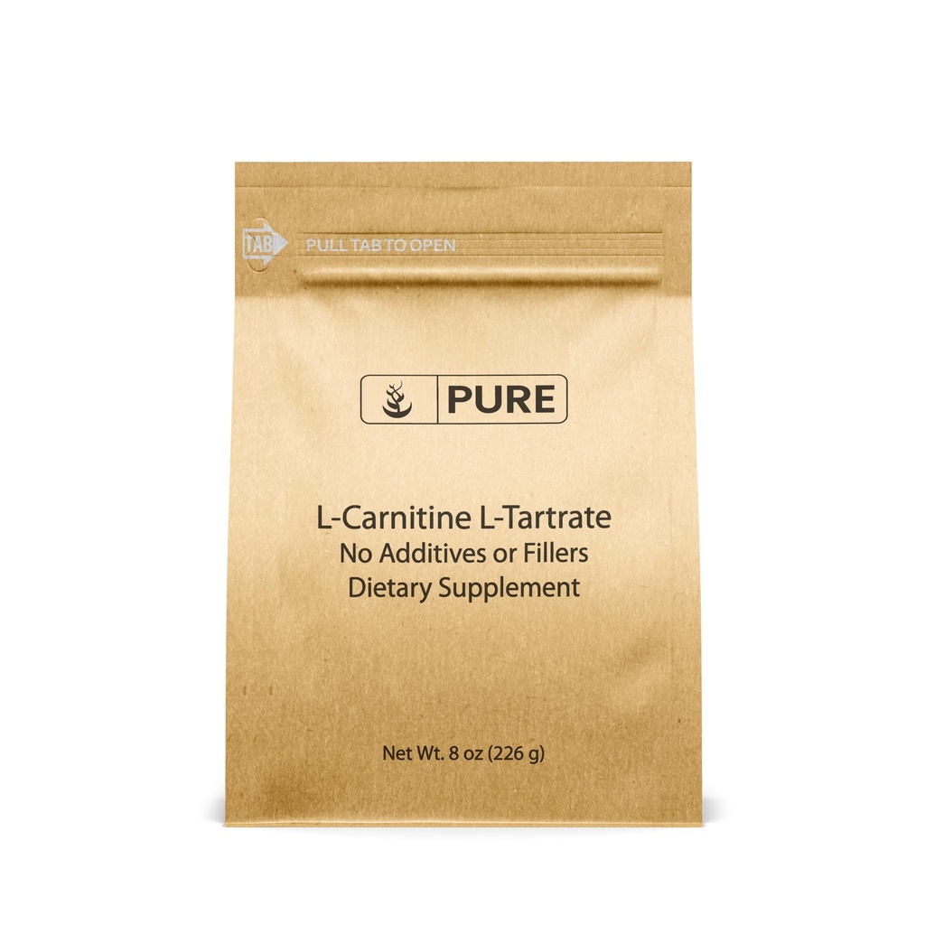 Pure Original Ingrediënten L-Carnitine L-Tartrate (8oz) Poeder, Aminozuur Supplement, Lab-verified