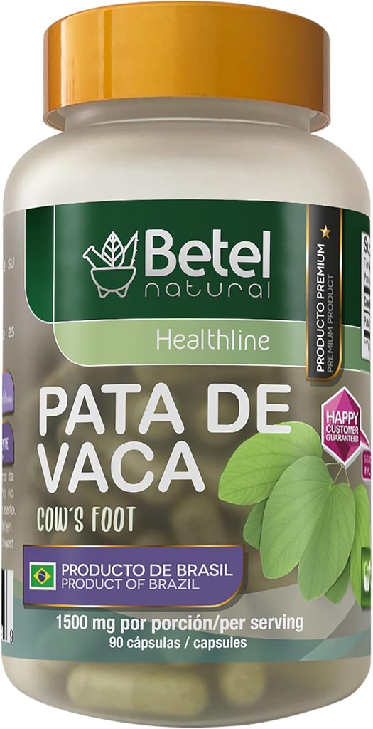Betel Natural Pata de Vaca (Cows Foot Herb) Natural Superfood uit Brazilië - 1500 mg per portie