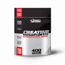 Gemicroniseerde Creatine Monohydraat poeder - Verhoog spierkracht & endurance - snelle oplossen, smaakvrij, Vegan Fitness Supplement, Keto Vriendelijk - 400 gr of 133 porties
