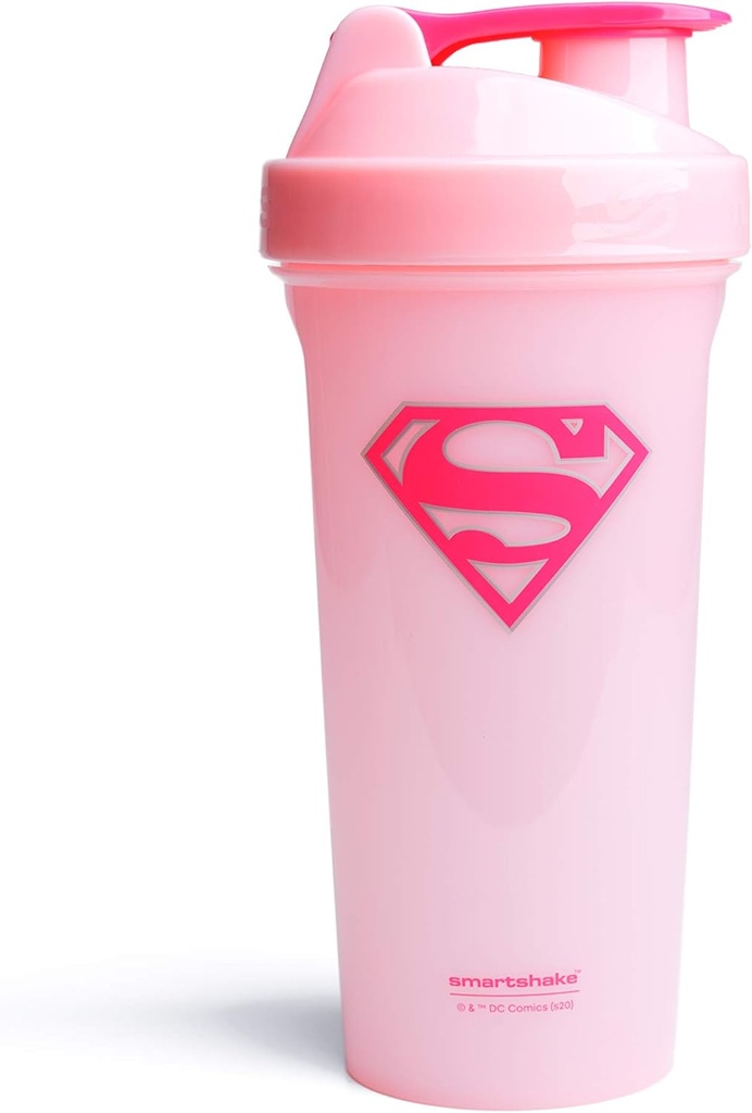 Smartshake Lite Justice League Protein Shaker Bottle 800ml 