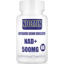 Liposomale NAD+ Supplement 800mg met TMG 300mg, Max Absorptie Actual NAD+ Supplement(Not a Precursor for Cell Energy, Healthy Aging and Muscle Repair 60 Capsules
