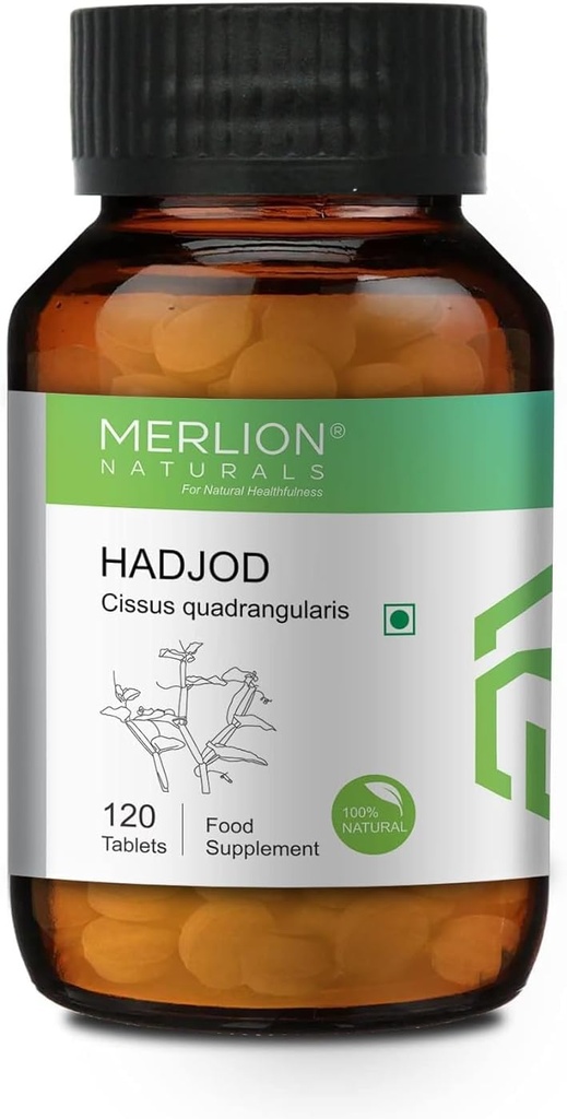 Hadjod Tabletten Cissus Quadrangularis 500Mg (120 tabletten)