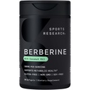 Sportonderzoek Berberinesupplement met kokosolie - Ondersteuning voor plantaardige en ayurvedische metabolische gezondheid - Berberine 500mg, 90 Softgels - Glutenvrije, niet-GMO-berberinepoeder